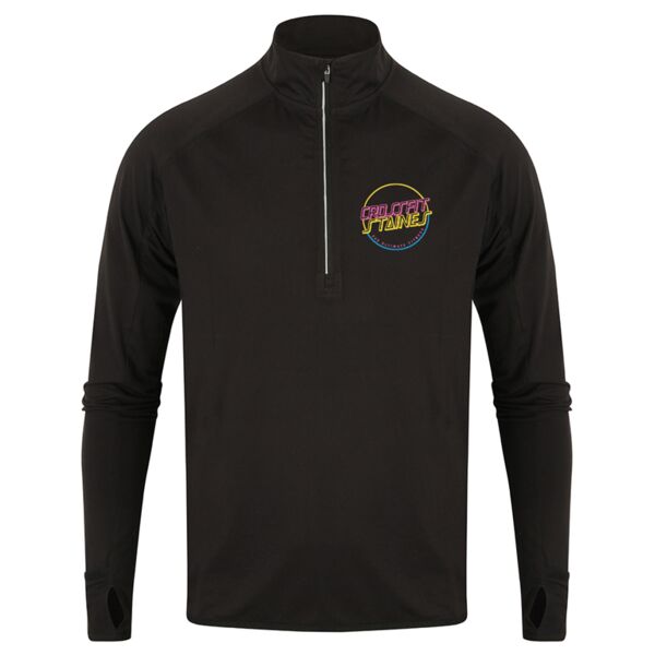 Long-sleeved ¼ zip top Thumbnail